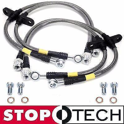 STOPTECH STAINLESS FRONT+REAR BRAKE LINES FOR 09-UP NISSAN GTR GT-R SKYLINE R35