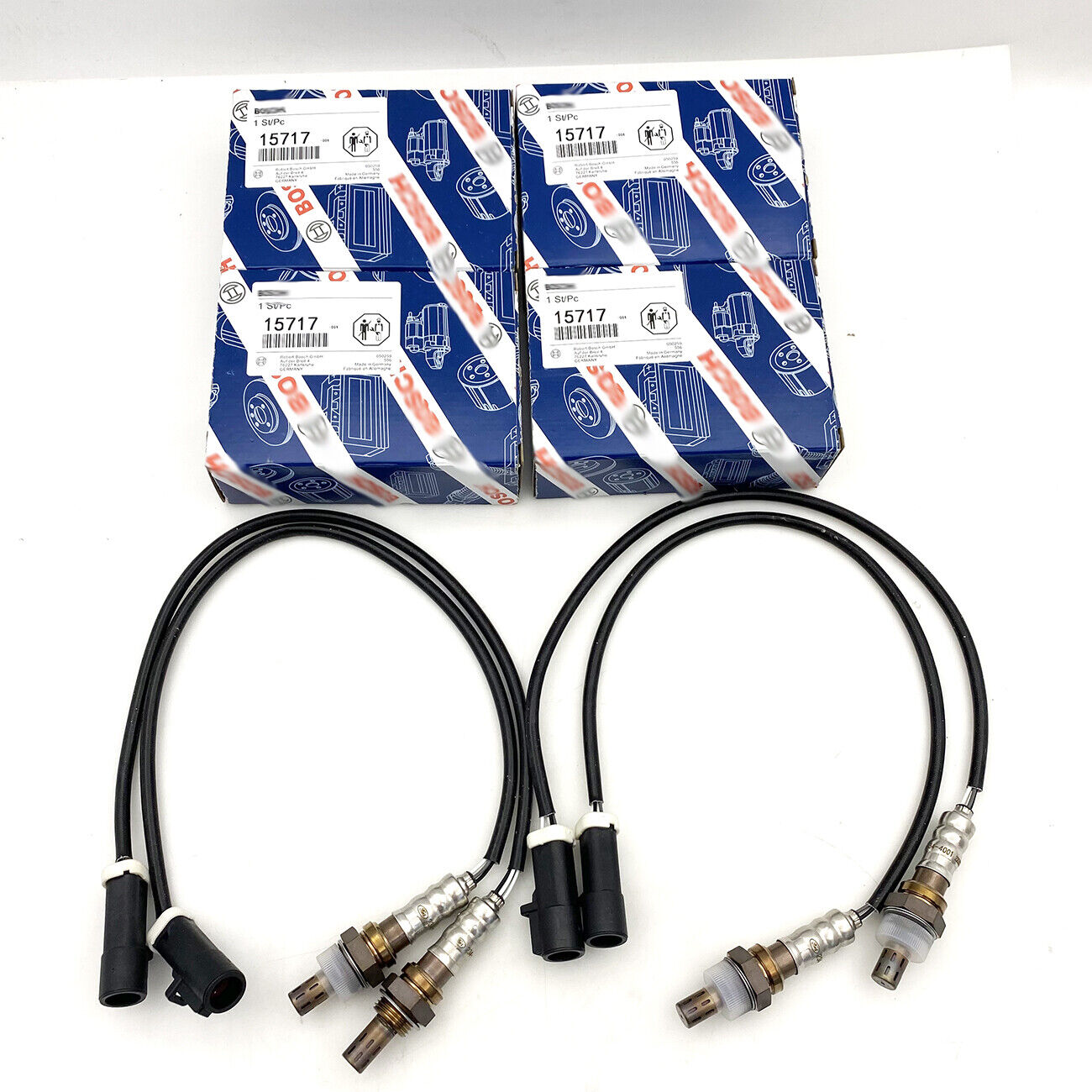 4Pcs Oxygen O2 Sensor Fits For 1997-08 F150 Pickup 4.2L 4.6L 5.4L 234-4001