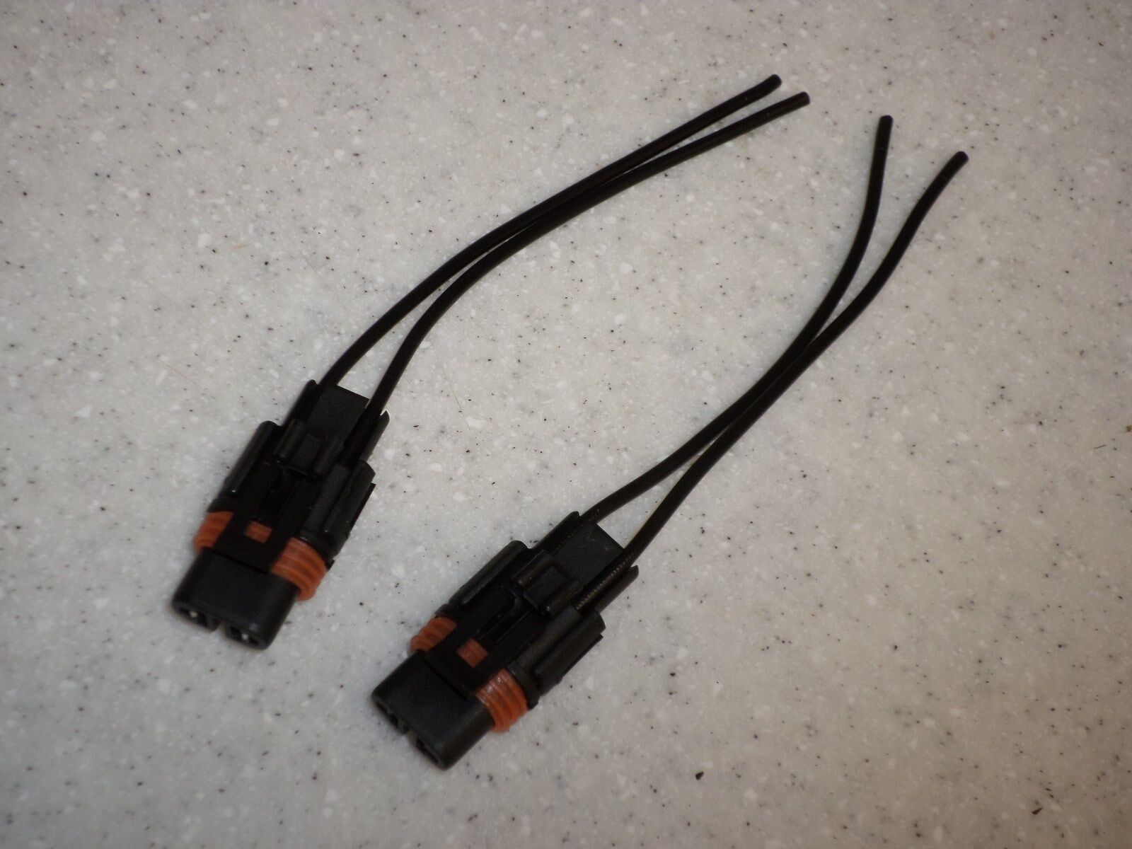 94 04 Mustang Pair FOG LIGHT WIRING PIGTAILS connectors Ford GT 5.0 4.6 stang