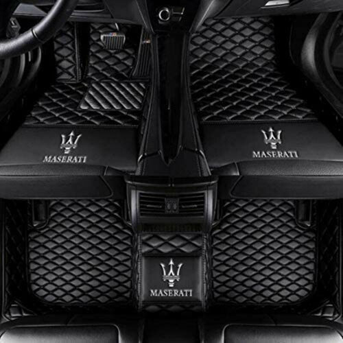 For Maserati All Models Car Floor Mats Leather Carpets Cargo Rugs Waterproof New