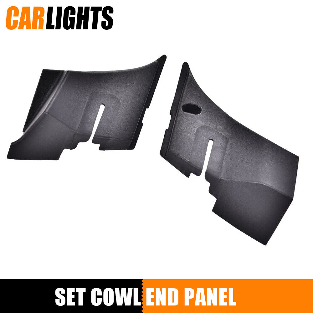 2X SET COWL END PANEL LH & RH New FIT FOR 2007-2013 CHEVY SILVERADO 1500 TRUCK