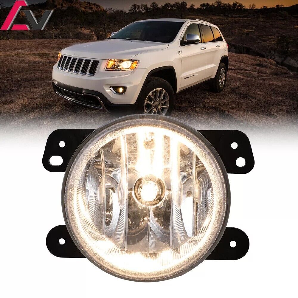 1x Fog Light for 2014-2018 Jeep Cherokee Front Driving Bumper Clear Len Lamp