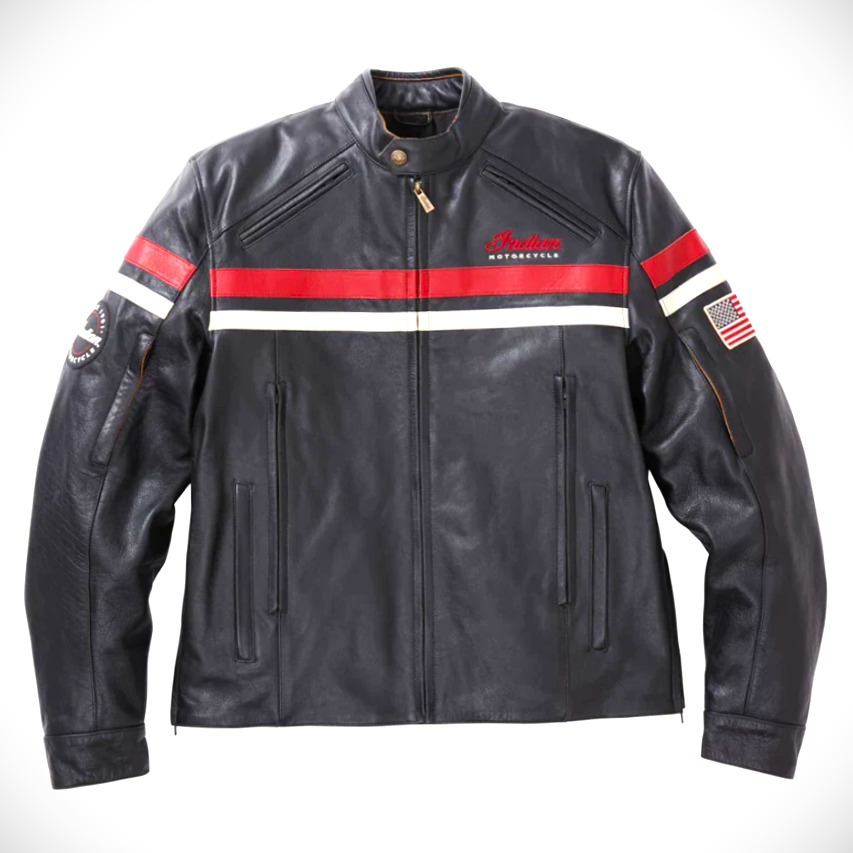 indian motorcycle freeway Leather jacket custom size available