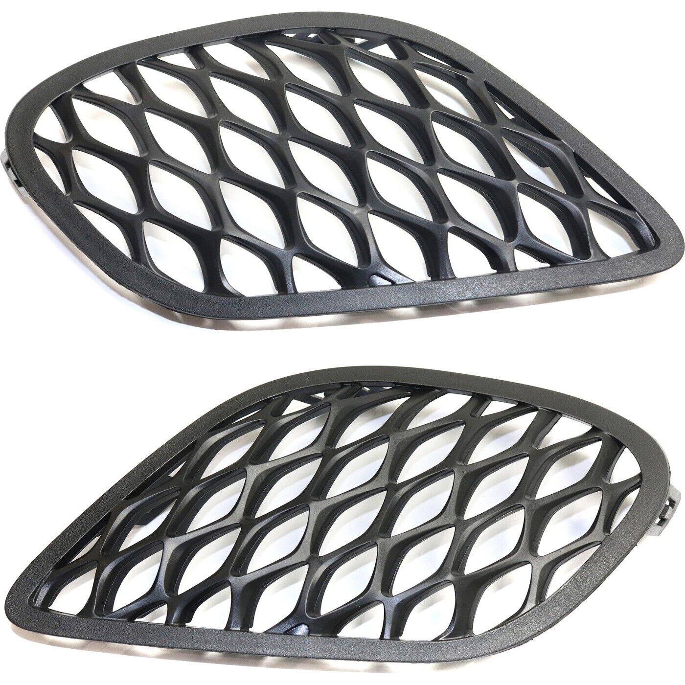 Bumper Grille For 2015-2017 Dodge Charger Set of 2 Driver and Passenger Side