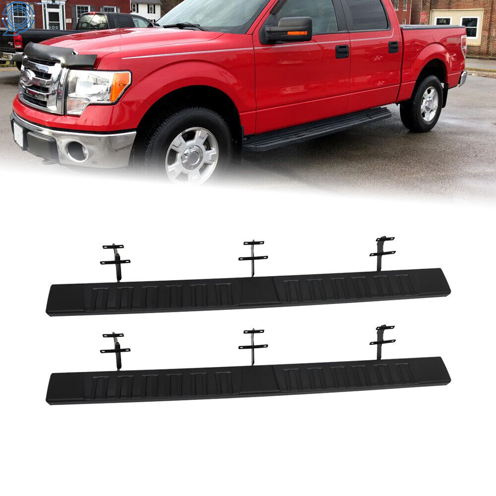 For 2015-23 Ford F-150 Lariat Crew Cab Running Boards 6\