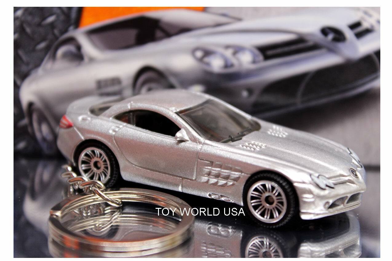 Custom Key chain Mercedes Benz SLR McLaren silver