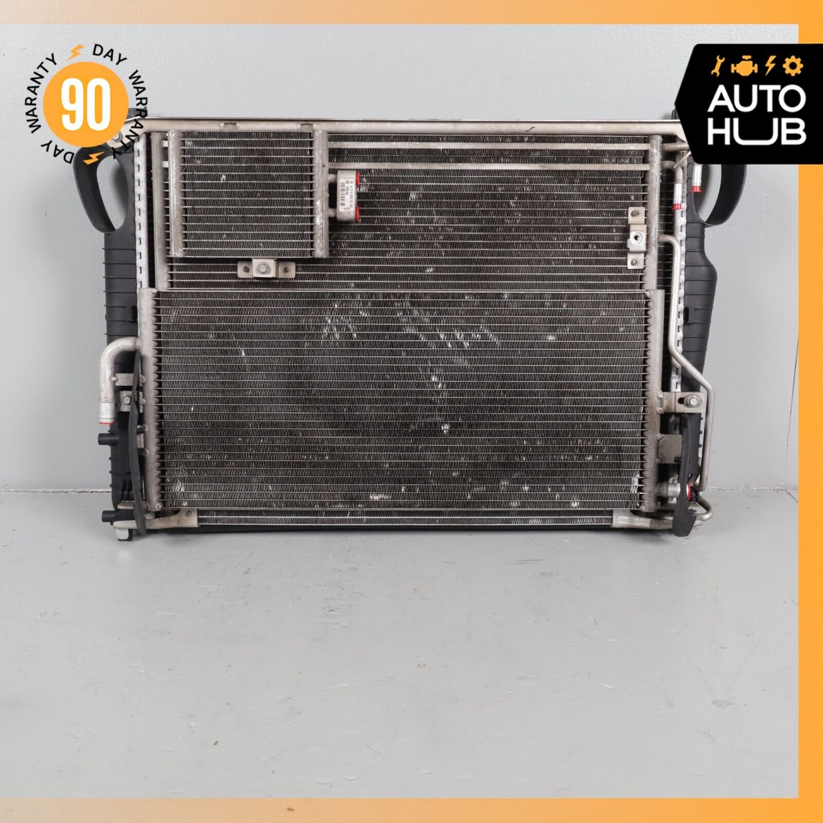 03-06 Mercedes W220 S55 CL55 Water Cooling Radiator A/C Condenser Oil Cooler OEM