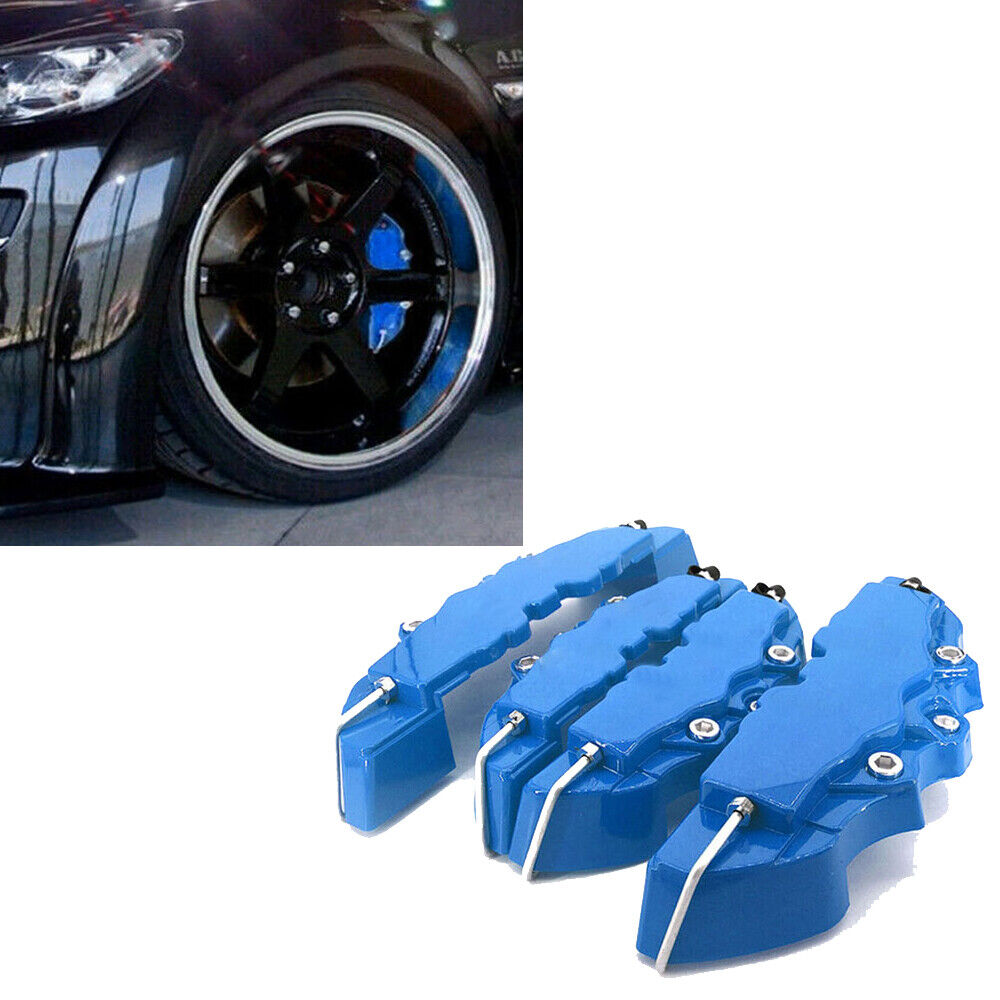 4x 3D Car Front & Rear Disc Brake Caliper Covers for 18.3-23.6inch wheel S+m