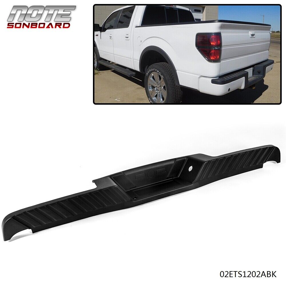 Rear Bumper Top Step Pad Cover w/O Prox Fit For Ford F-150 2009-2014 