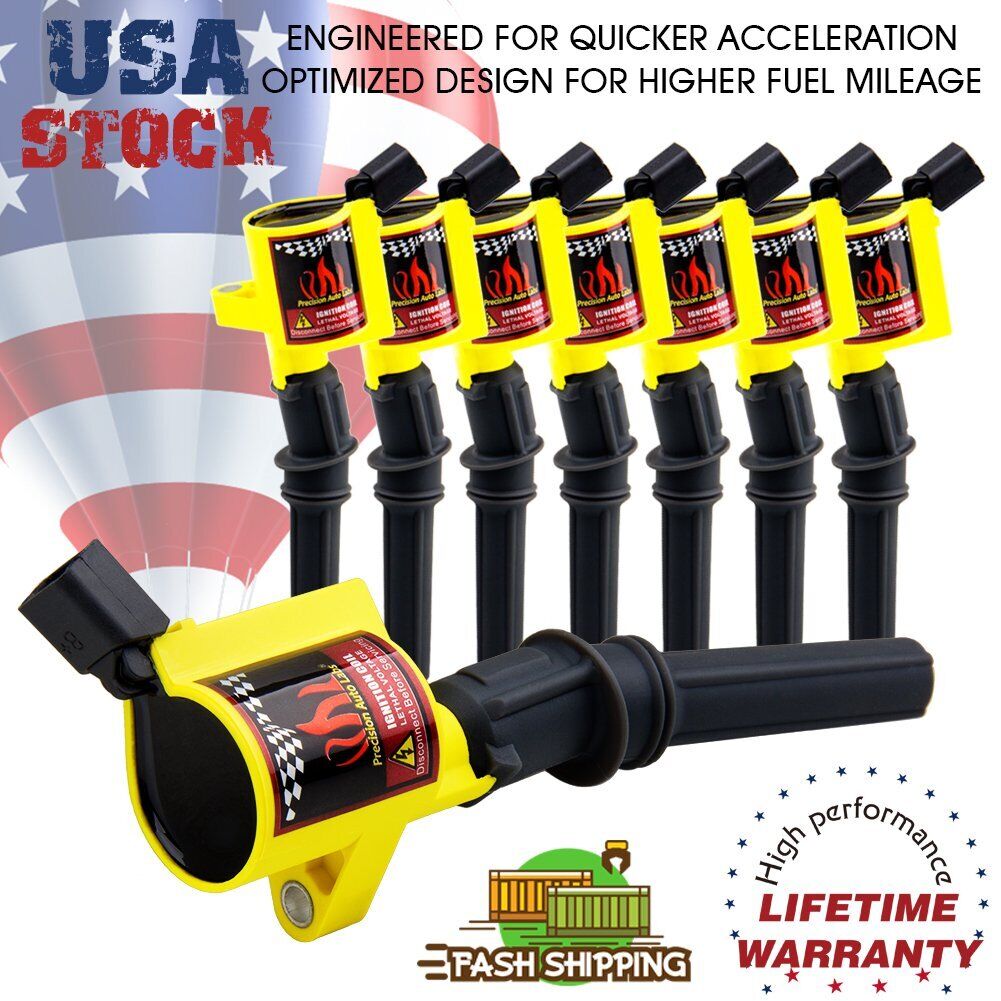 High Energy DG508 Ignition Coil Pack For Ford F150 F250 F550 4.6/5.4L V8 Lincoln