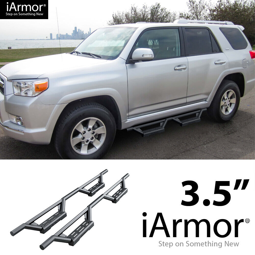 APS Stainless Steel Drop Steps for 10-24 Toyota 4Runner Limited