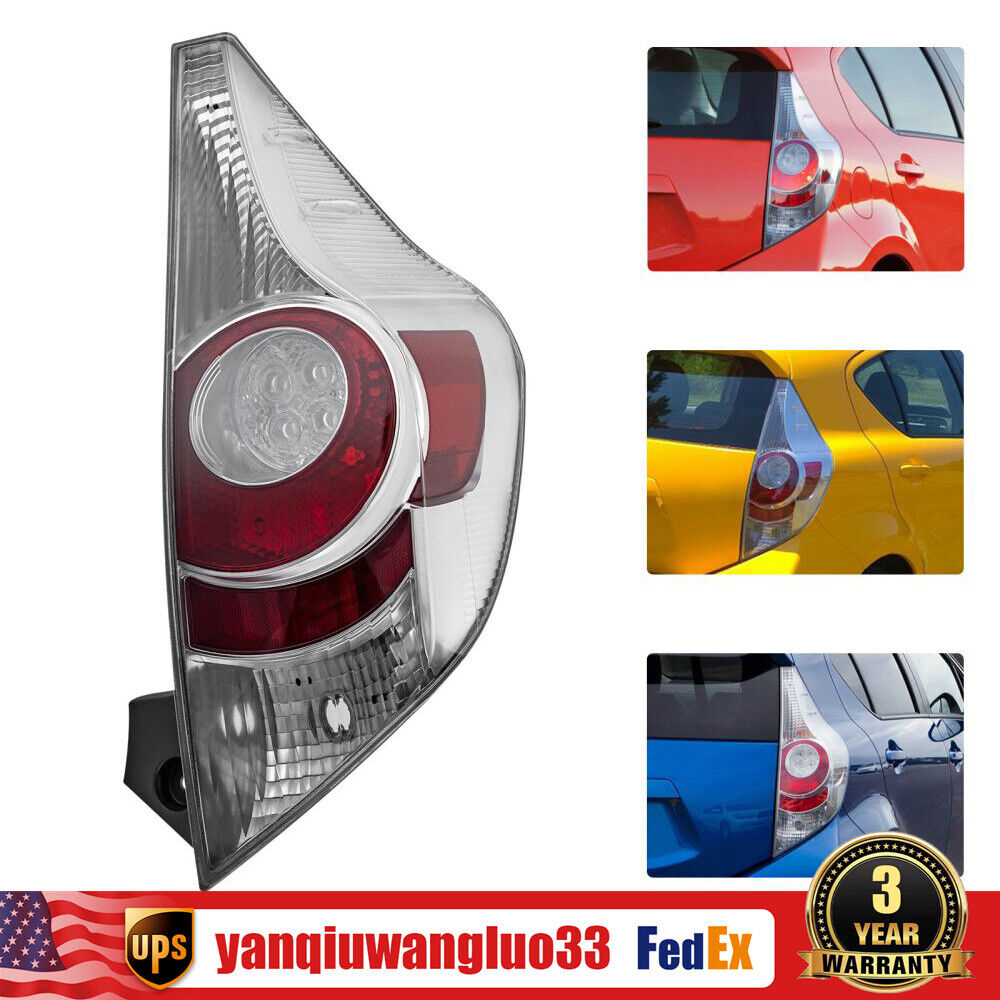 Fit 12-14 Toyota Prius C New Rear Tail Light Assembly Right Side Tail Light