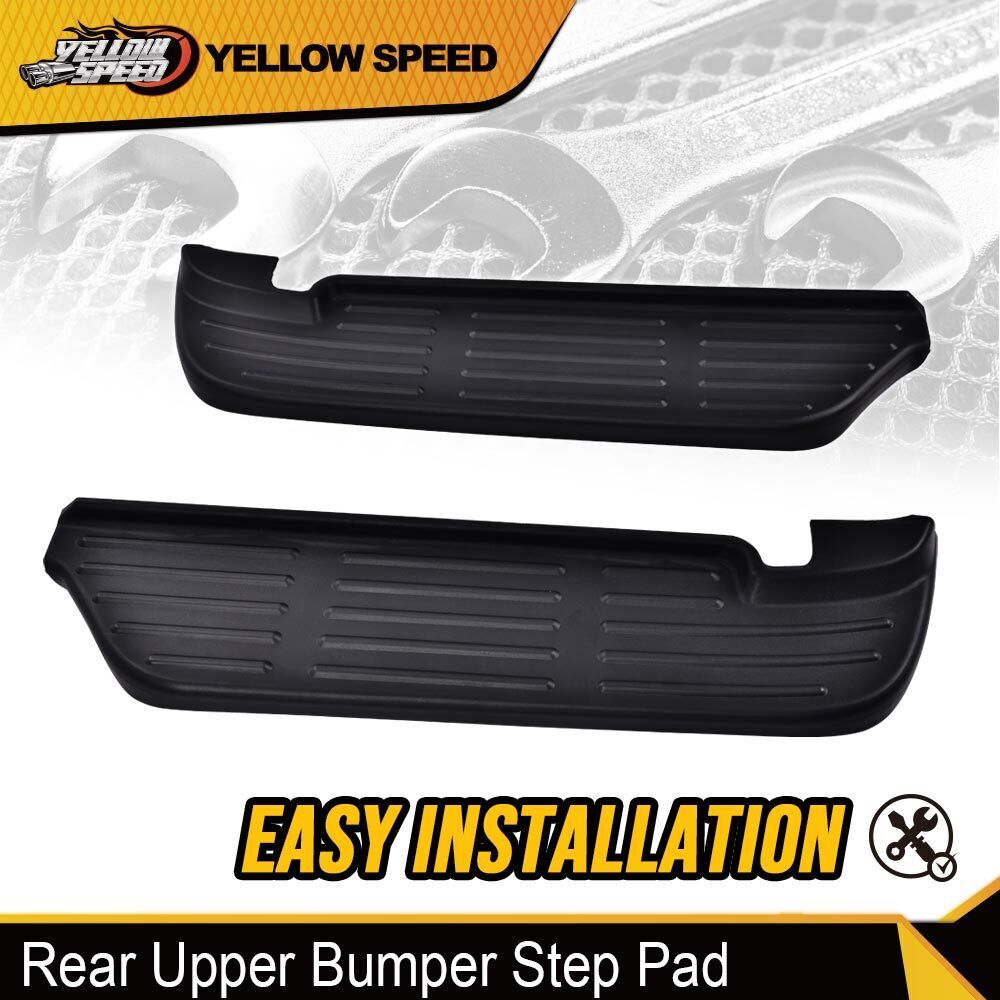 Fit For 1999-2007 Ford F-series Super Duty Rear Bumper Step Pad Left+Right 2Pcs