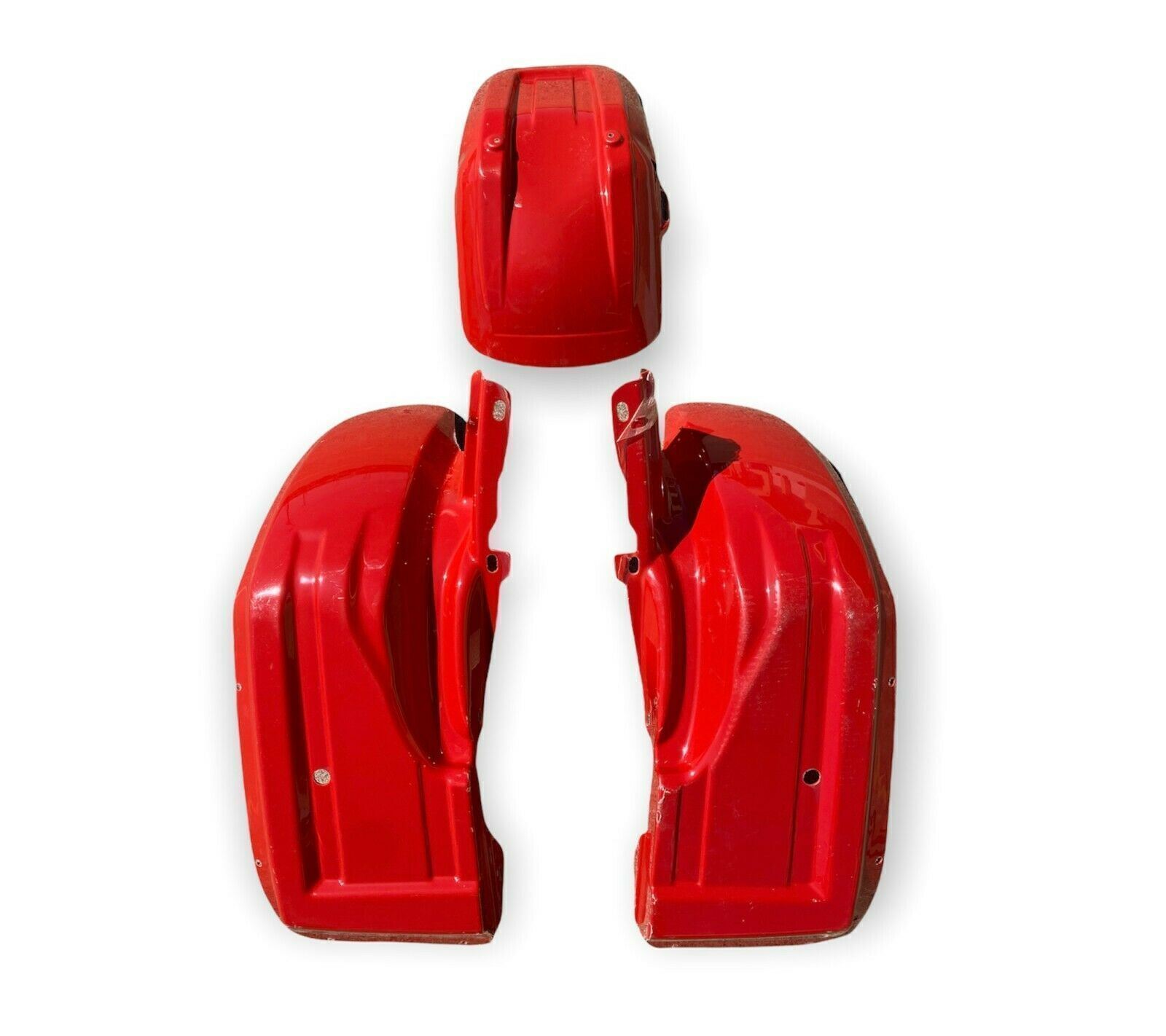 Honda ATC200es 82-84 Heavy Duty Plastic Front and Rear Fenders - RED