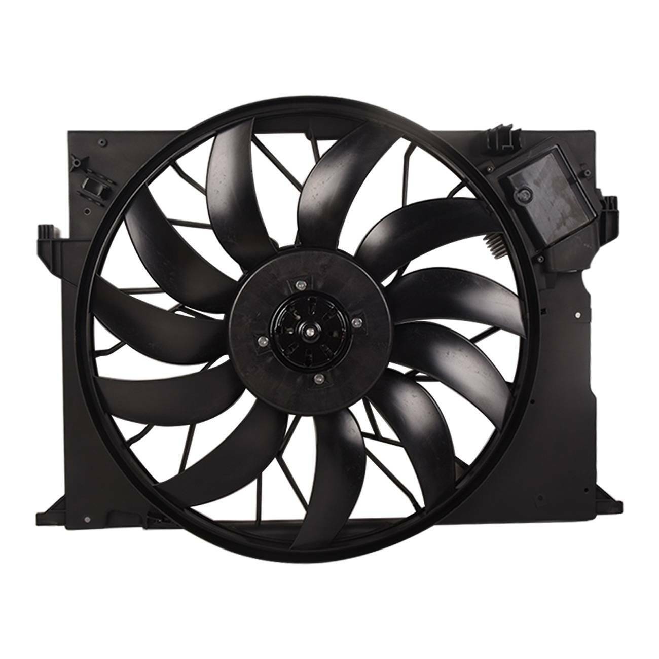 Radiator Cooling Fan Assembly Fits Mercedes-Benz CL550 CL600 E320 S350 S550 S600