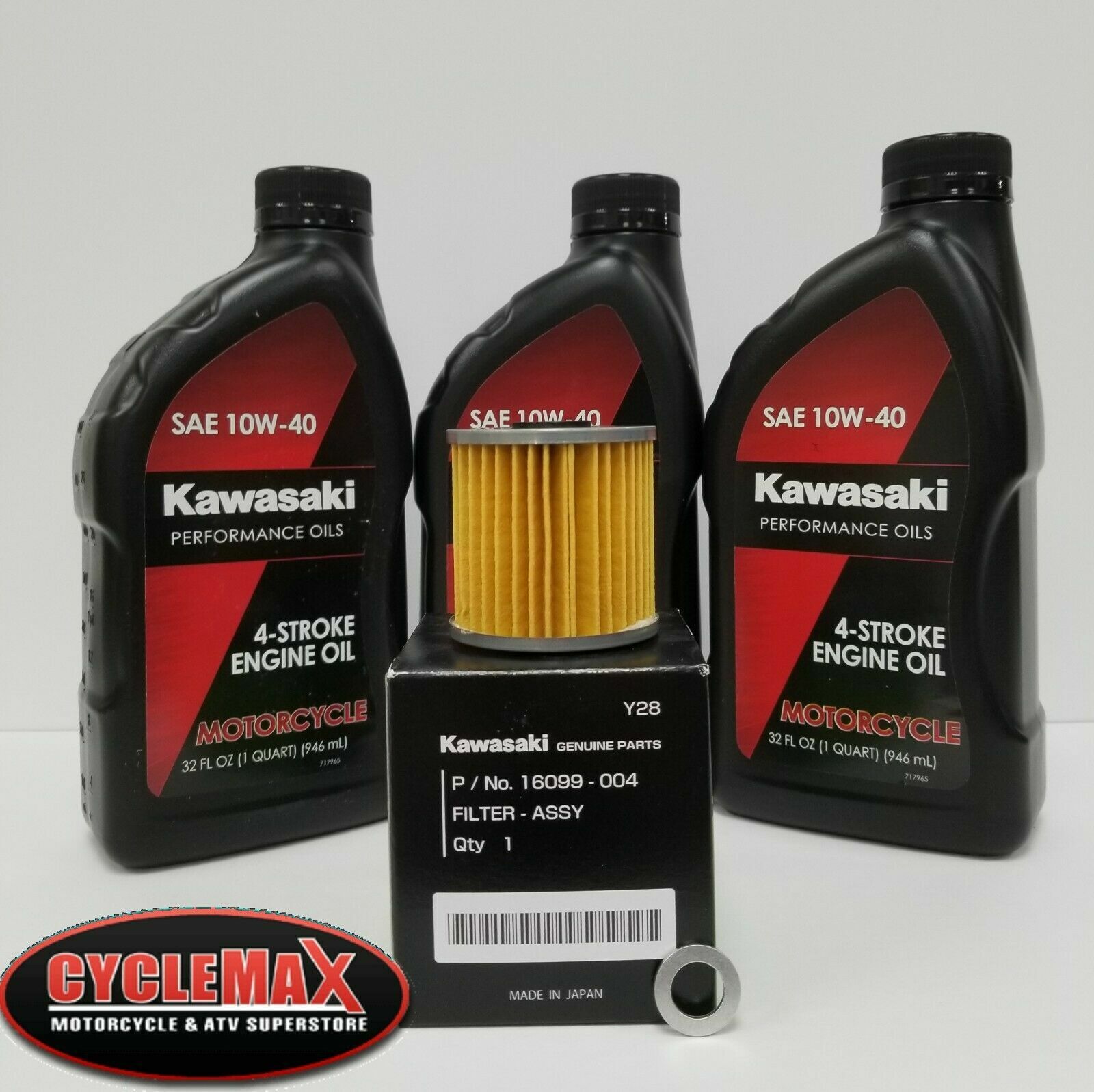 2009 - 2022 Kawasaki KLR650 Factory Oil Change Kit