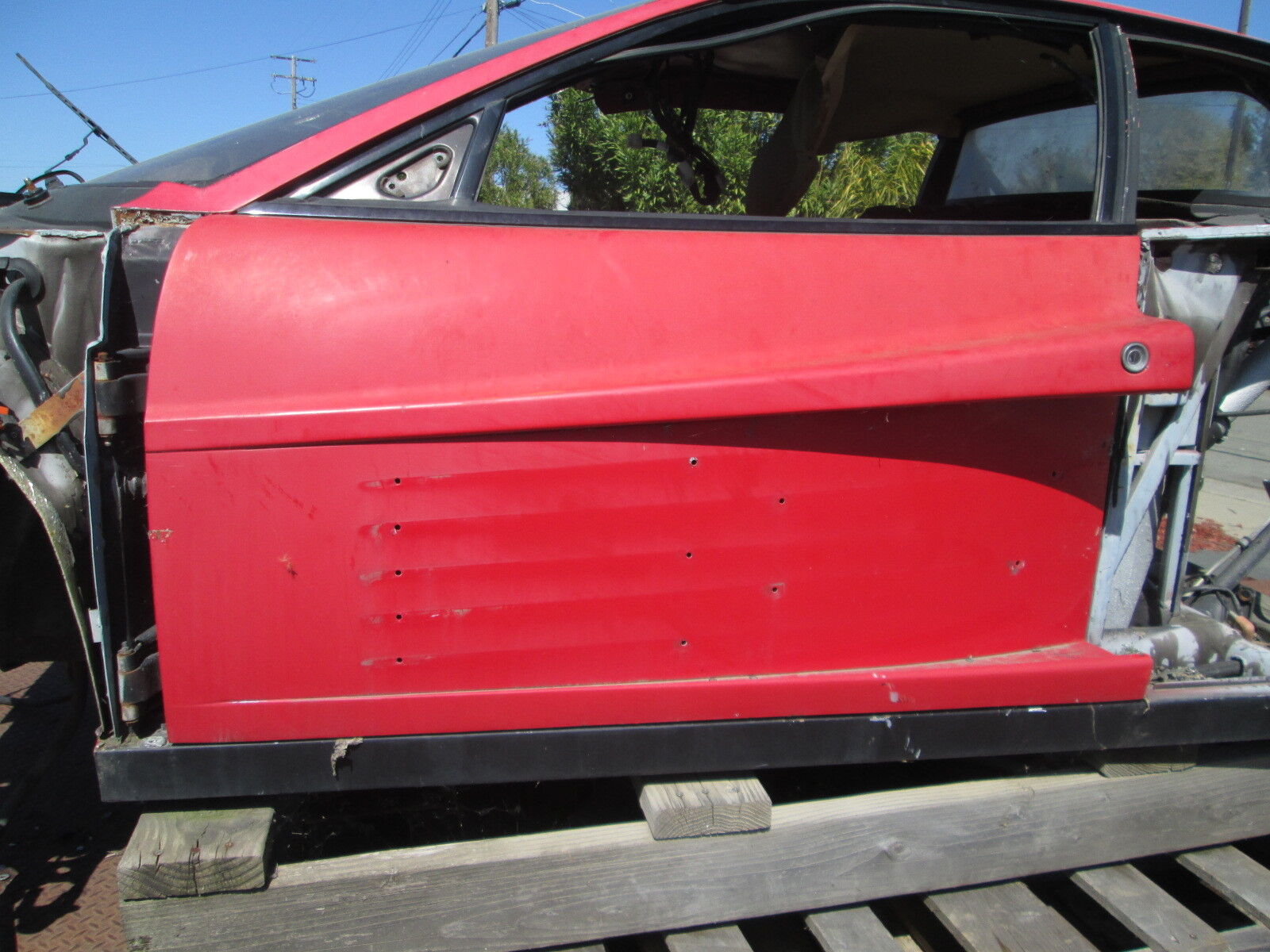 Ferrari Testarossa LH Door Shell - Skin # 61540500