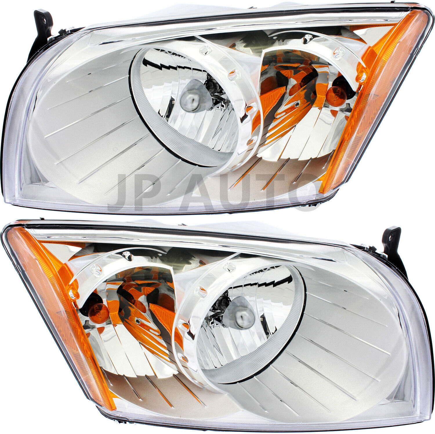 For 2007-2012 Dodge Caliber Headlight Halogen Set Driver and Passenger Side