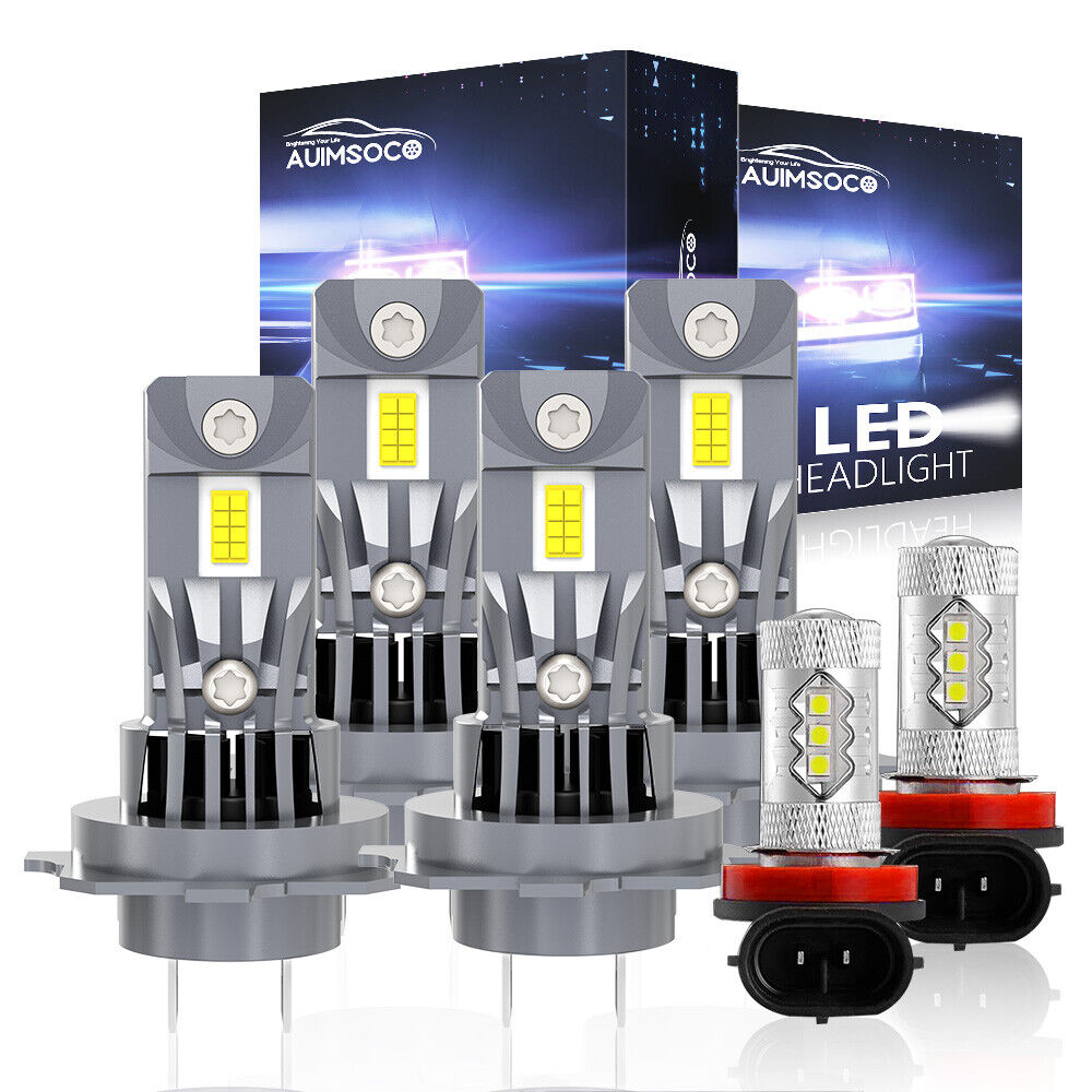 6x Bulbs LED Headlights Hi/Low Beams + Fog Lights 10000K For BMW 328i 2007-2016