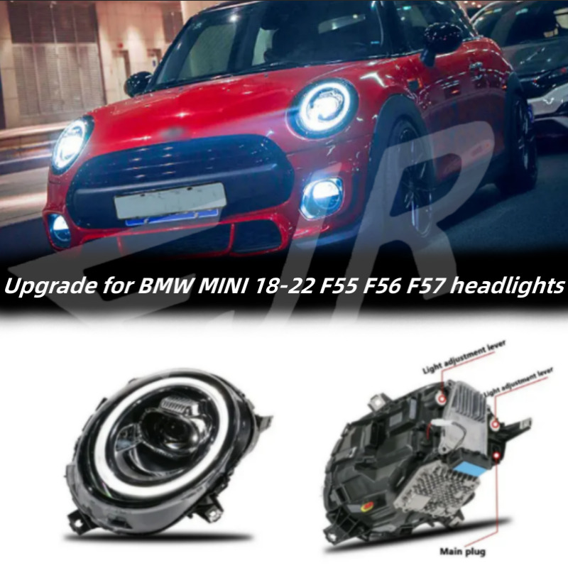Headlights suitable for BMW mini F55 F56 F57 LED upgrade