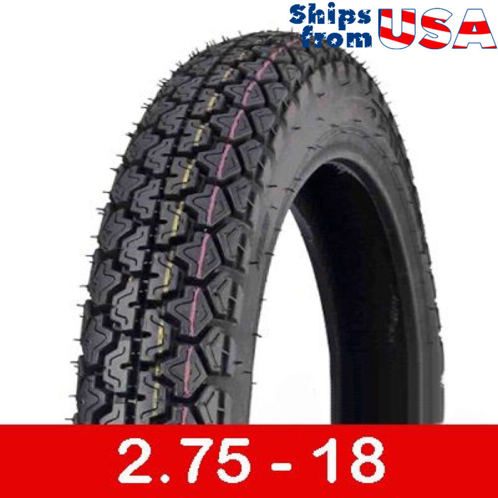 Tire 2.75 - 18 Front/Rear Motorcycle Dual Sport On/Off Road