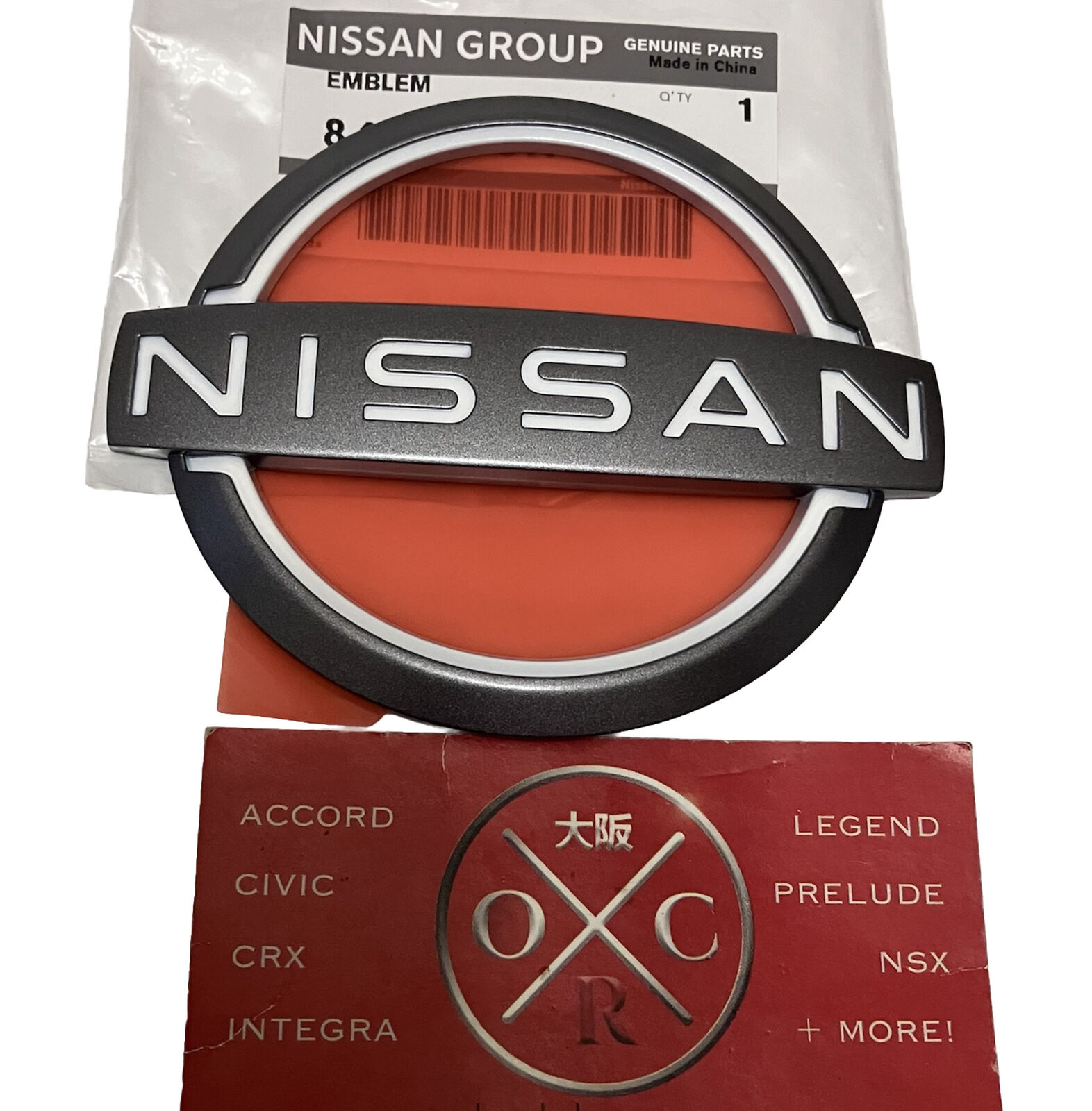 New Genuine OEM 2022+ Nissan GT-R Rear Emblem Trunk Badge Logo 21 23 24 JDM USDM