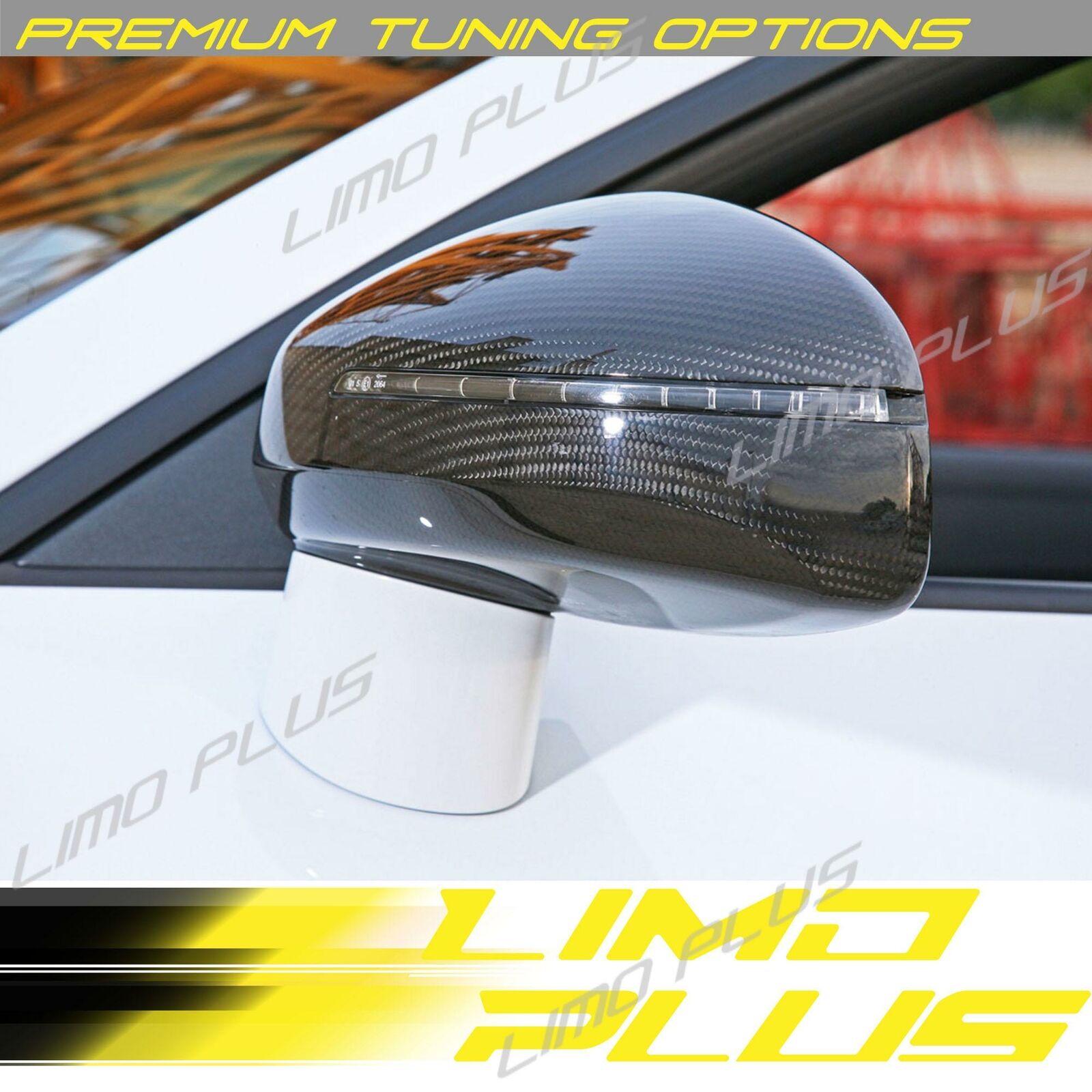 Replacement Carbon Fiber Mirror Caps Cover for AUDI R8 42 Coupé Spyder 2006-2015