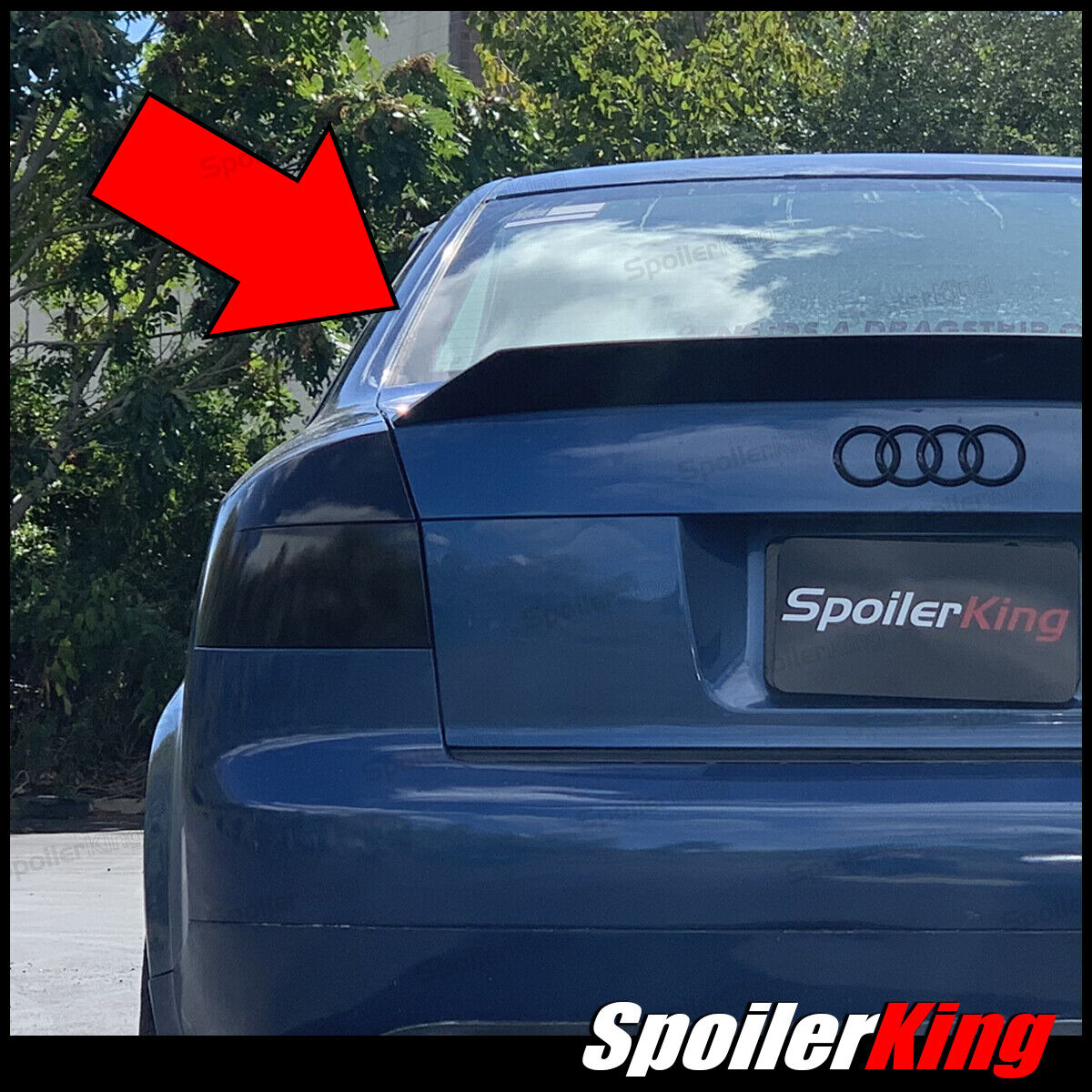 SpoilerKing (380P) Fits: Audi A4 /S4 B6 2002-2005 Rear Euro trunk spoiler wing