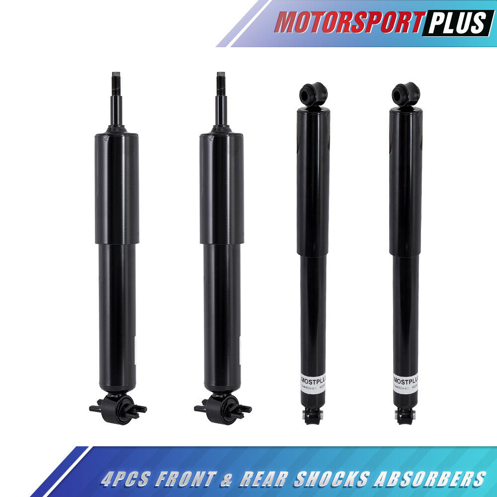 4PCS Front Rear Shocks Absorbers For Mazda B2500 3000 4000 Ford Ranger RWD 2WD
