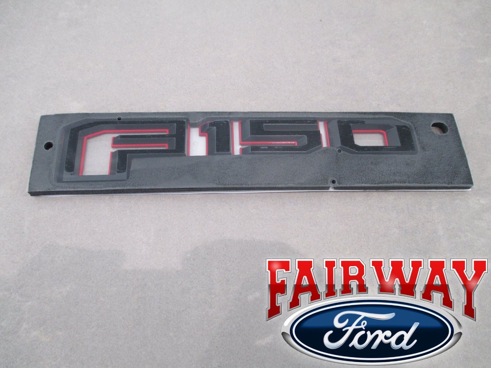 15 thru 20 F-150 OEM Genuine Ford Special Edition RED Tail Gate Emblem Nameplate