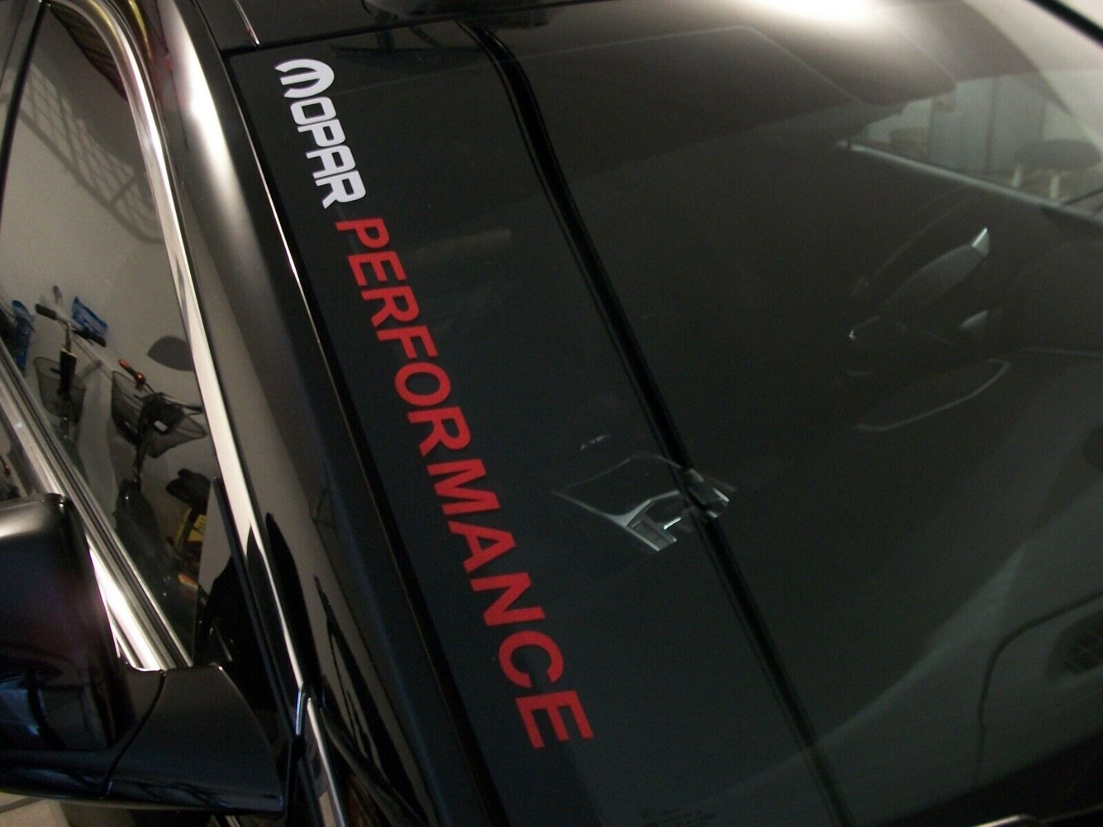 FITS: MOPAR PERFORMANCE  Windshield Decal Dodge Charger Challenger R/T RAM 1500 