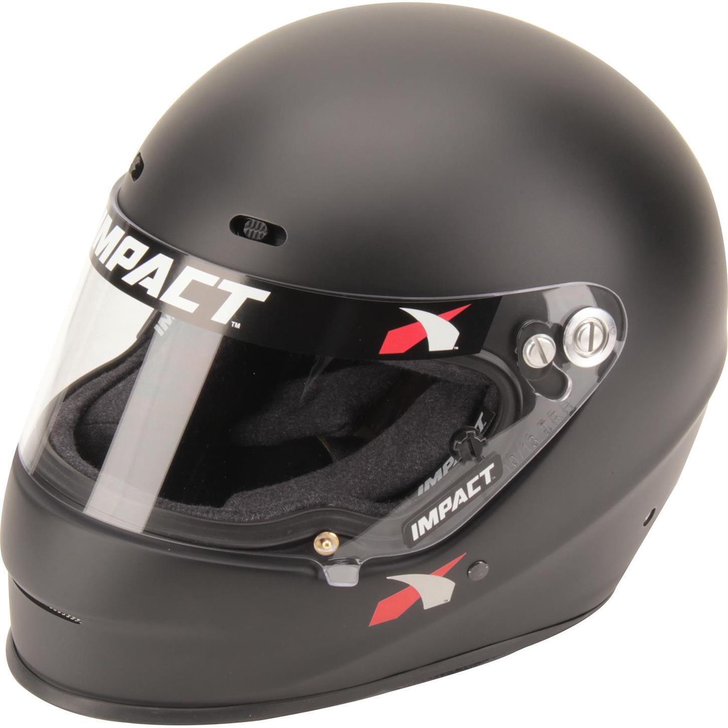 Impact Racing SA2020 1320 Helmet, Gloss Black, X-Large