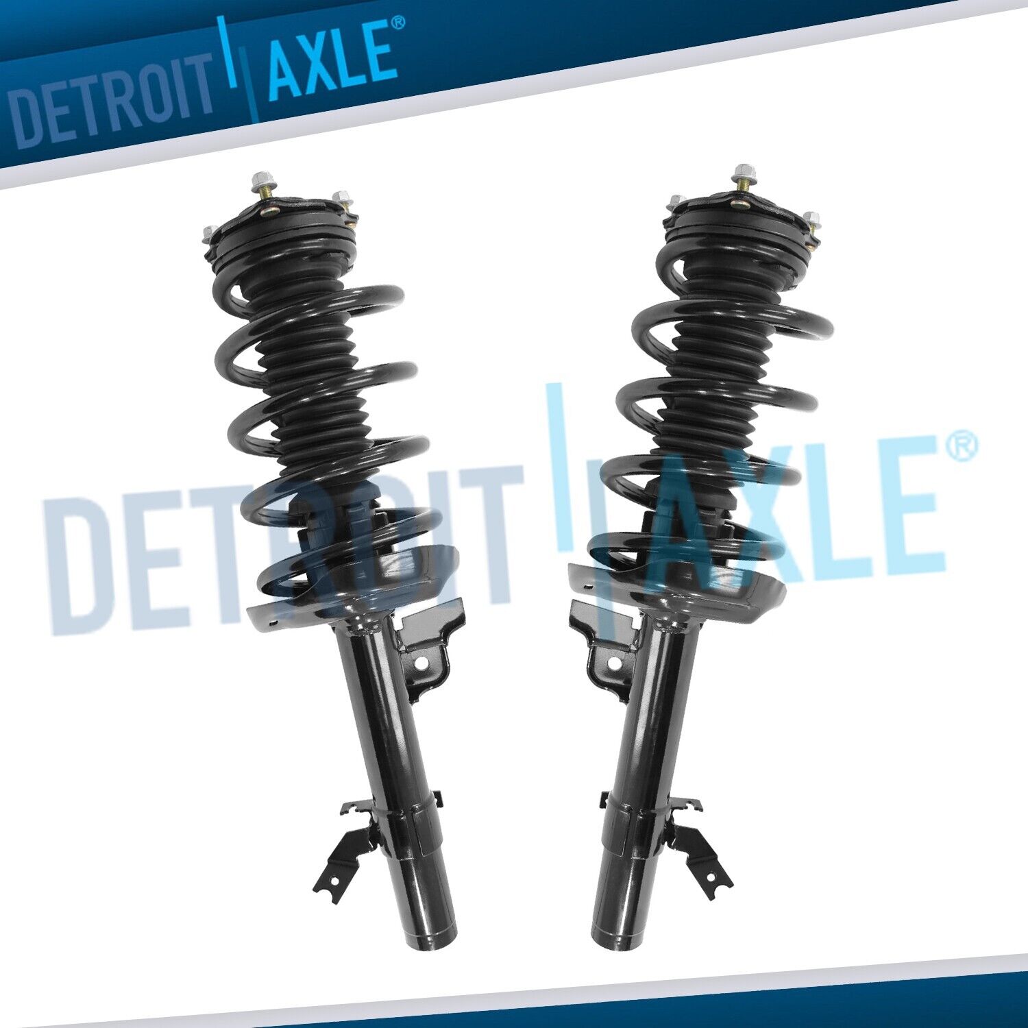 Front Left and Right Struts w/ Coil Spring Assembly Set for 2014-2020 Acura MDX