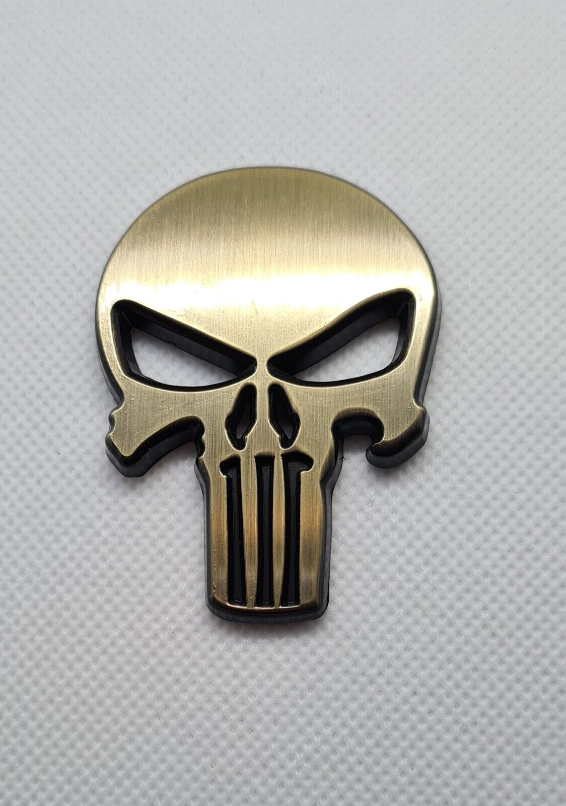 3D Metal Emblem Sticker Skeleton Skull Decal Badge Bike Car Truck COOPER