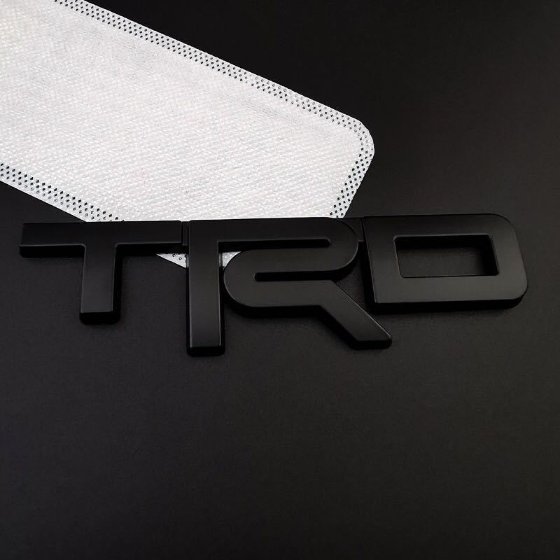 For Toyota TACOMA TRD Black Painted Emblem - NEW PT413-35120-02