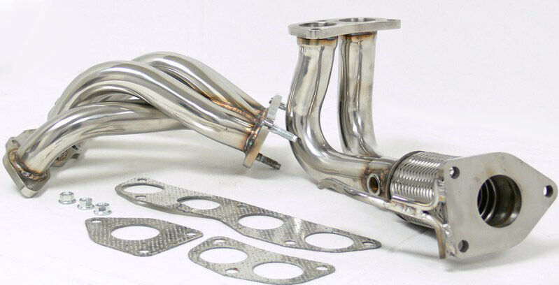 Maximizer Exhaust  Header For 04-08 Acura TSX K24 4-2-1, Stainless Steel