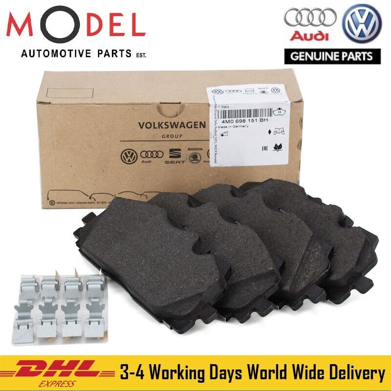 Audi-Volkswagen Genuine Front Brake Pad Set 4M0698151BJ / 4M0698151BH