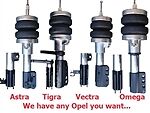 B FBX-F-OPE-14 1983-1993 Opel Vauxhall  CorsA Front Air Suspension ride