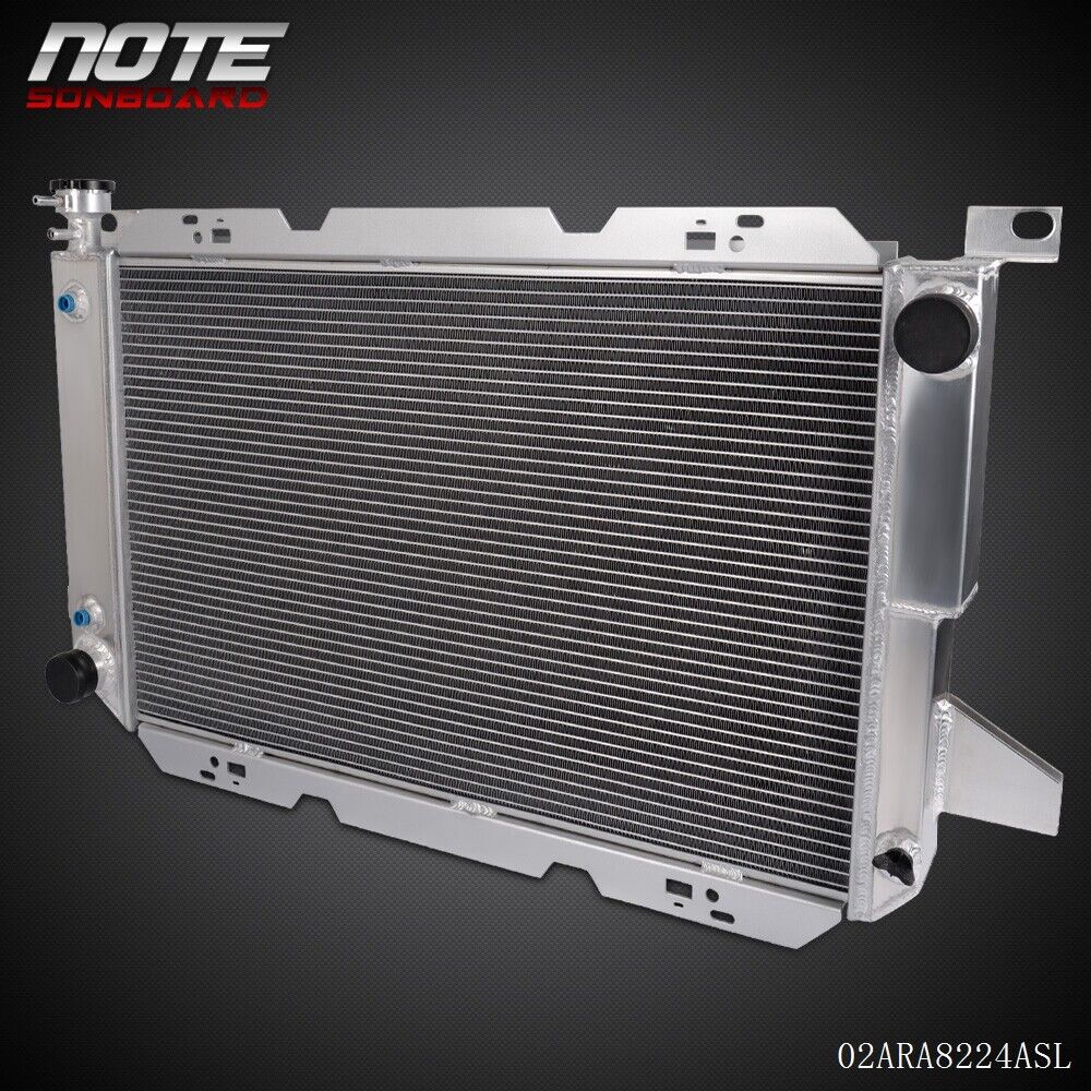 ALUMINUM PERFORMANCE RADIATOR FIT FOR 1985-1996 FORD F-150/250 SUPER DUTY BRONCO