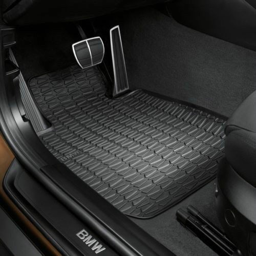 BMW X1 E84 xDrive 28i 35i Weather Rubber Floor Mat  FRONT Set 2013-2015 OEM