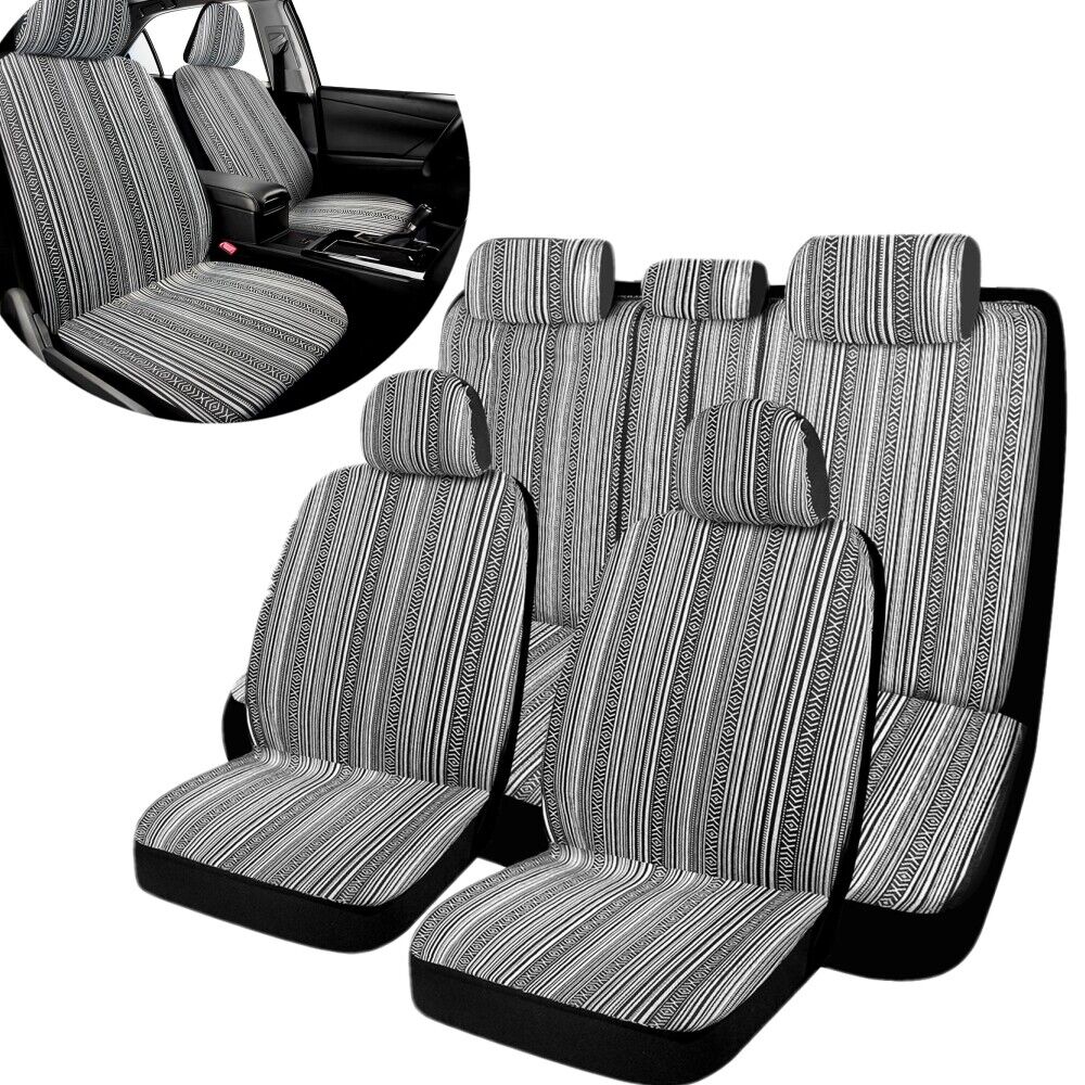 For Toyota Baja Car Seat Covers 5-Seat Full Set Front Rear Protectors Cushion