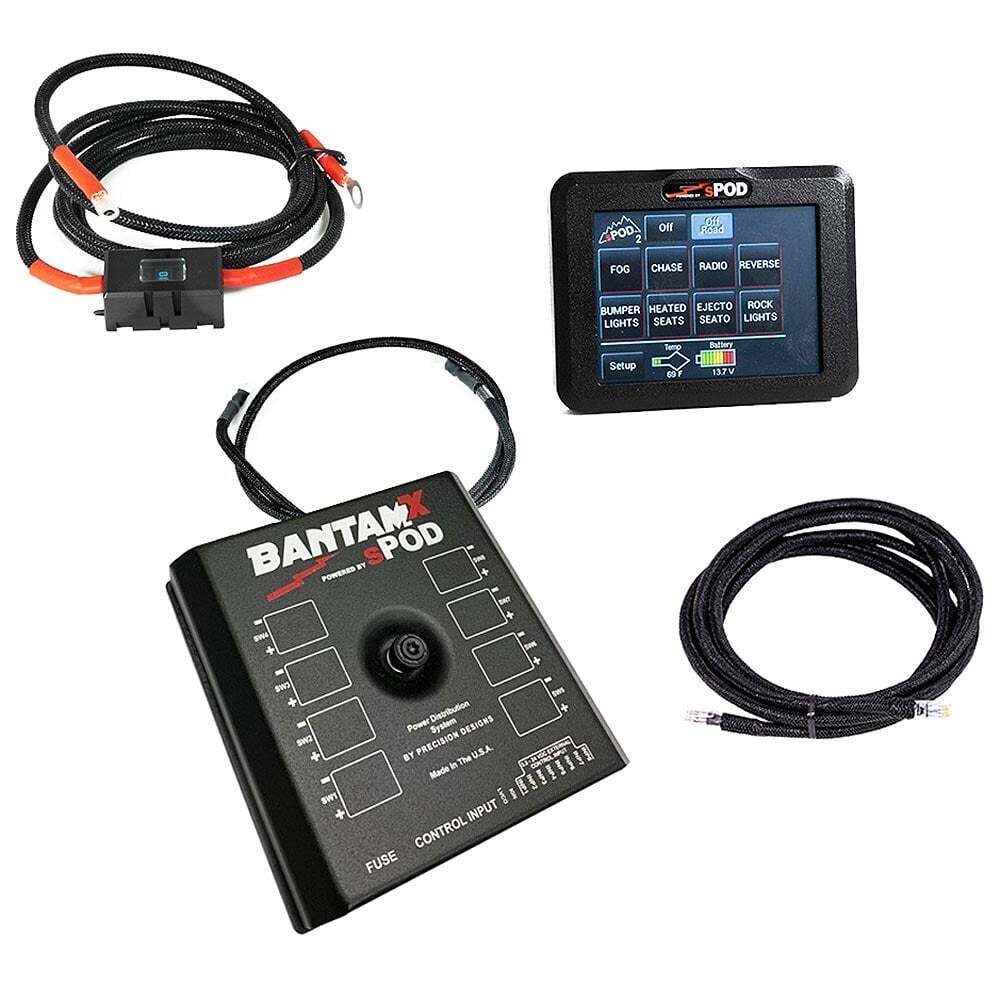 sPOD® BantamX Touchscreen Switch Lighting Controller for Uni, 84\