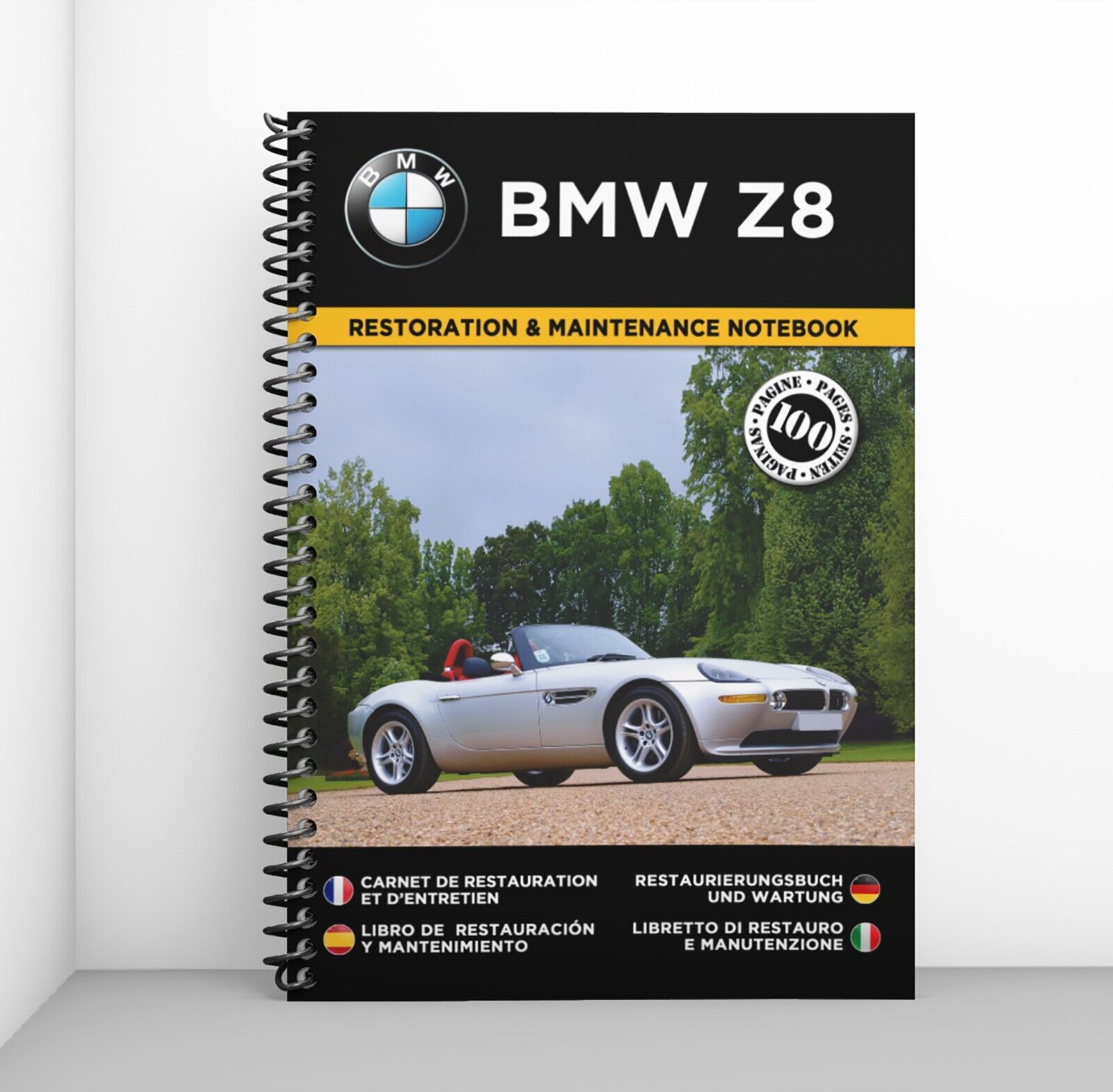 BMW Z8 - Restoration & Maintenance Notebook - 