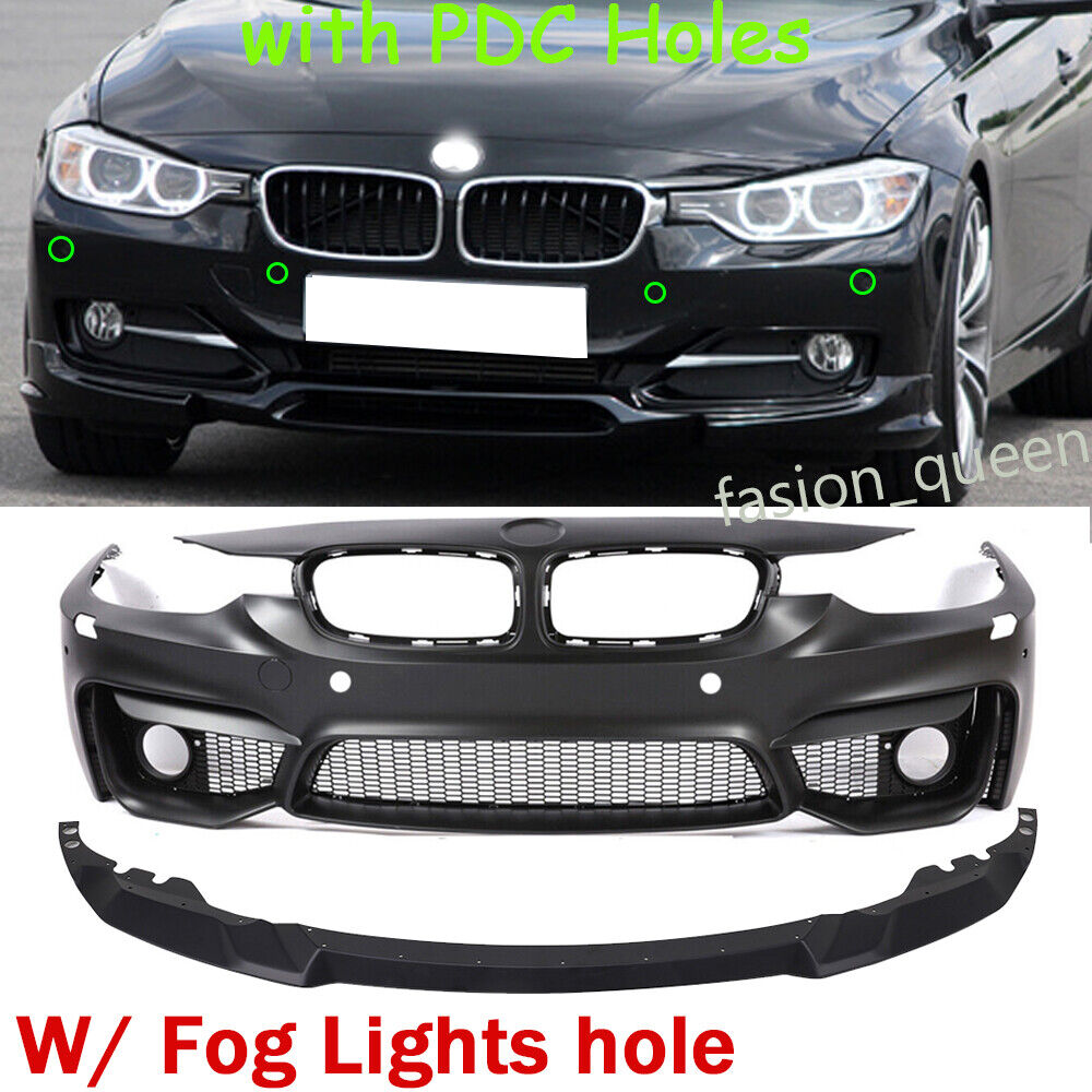 2012-18 F80 M3 Style Font Bumper FOR BMW F30 F31 3 SERIES W/ PDC
