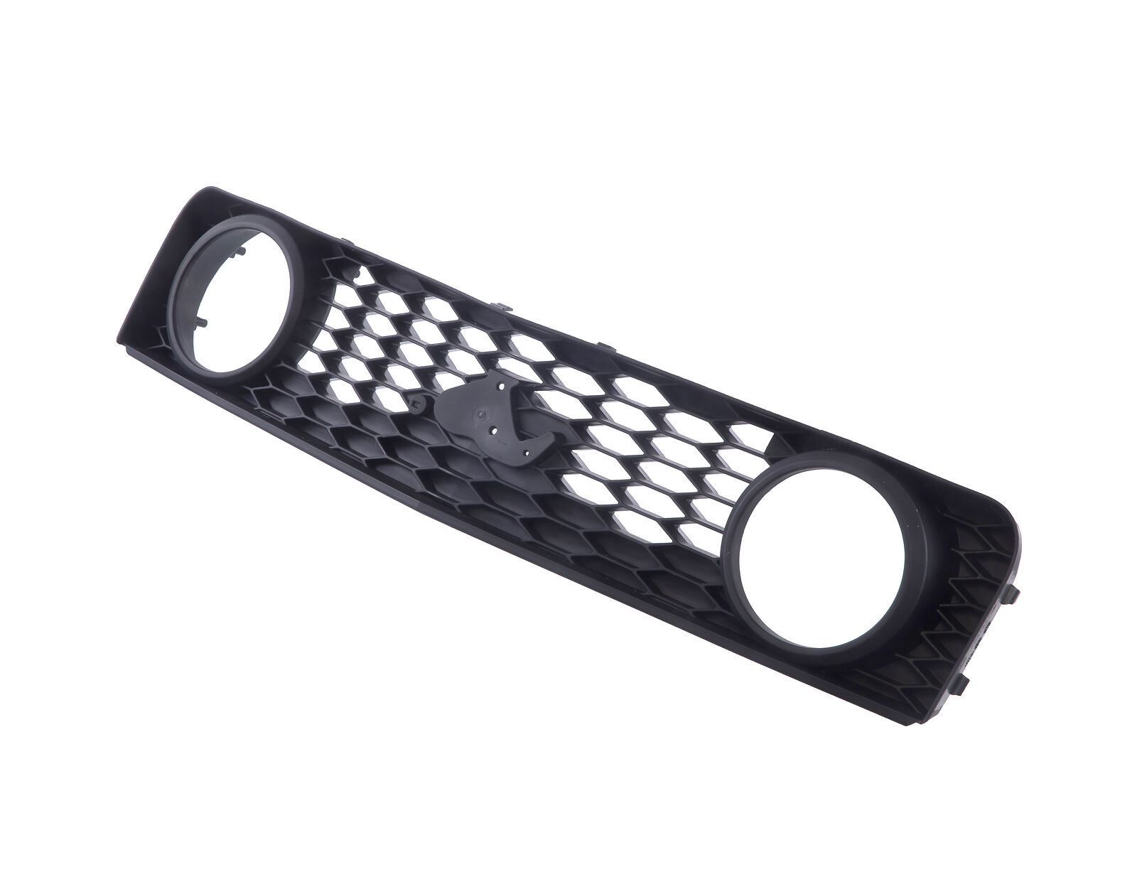 Front Upper Grille For Ford Mustang 05-09 GT Model With Fog Light Holes Black