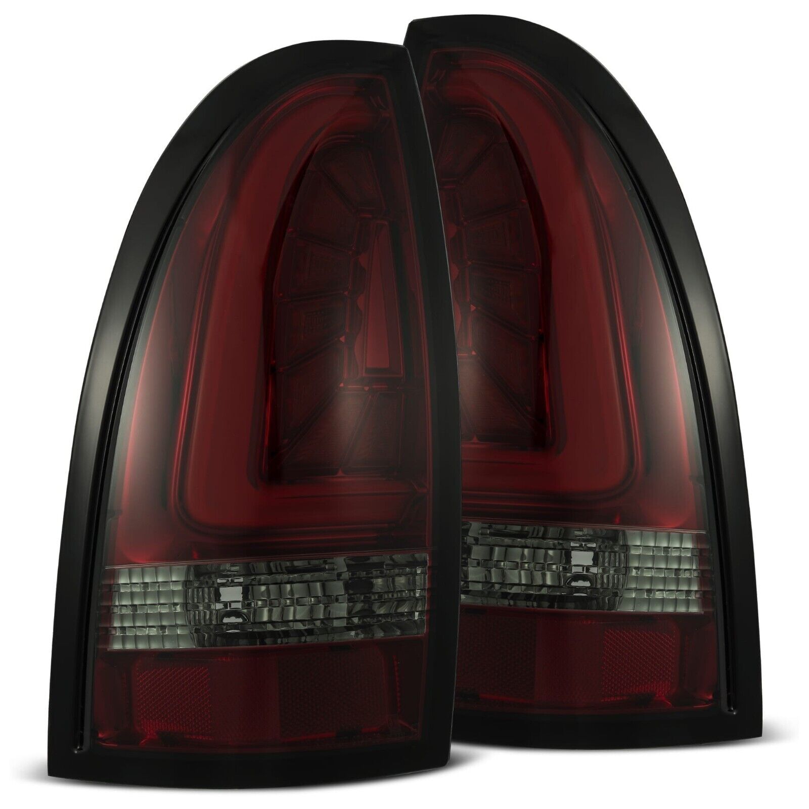 Fits 05-15 Toyota Tacoma PRO-Series LED Tail Lights Red Smoke 680040