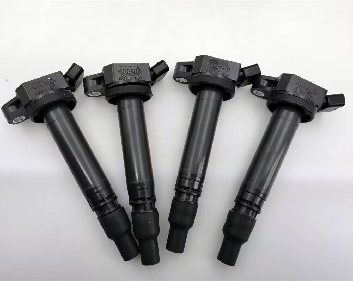 4 PCS NEW OEM Ignition Coil 90919-02244 673-1307 90919-02244 TOYOTA DENSO