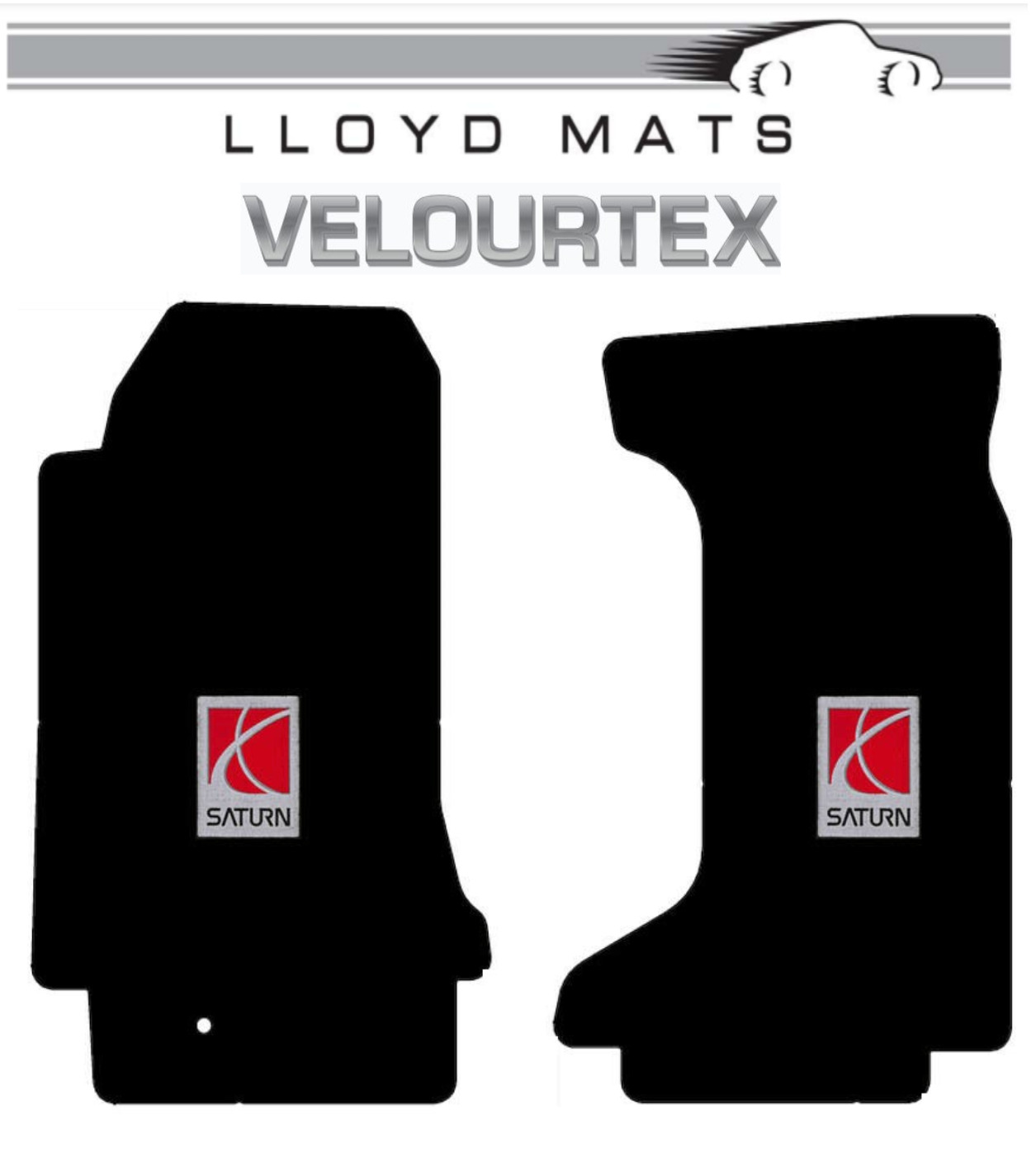 2007-2010 Saturn Sky Lloyd Velourtex Frt Floor Mats Saturn Logo