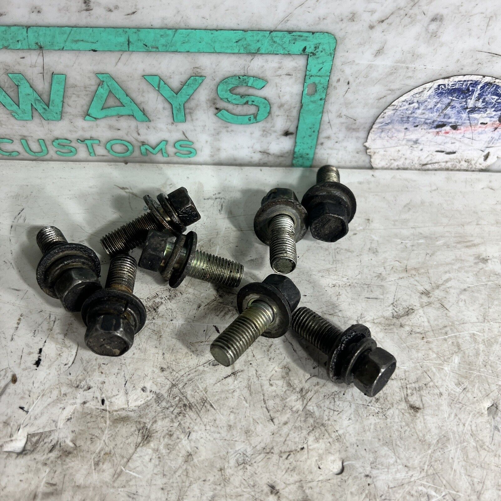 89-98 Nissan 240sx Rear Diff Cover Bolts S13 S14 Z32 R32 R33 Differential R200