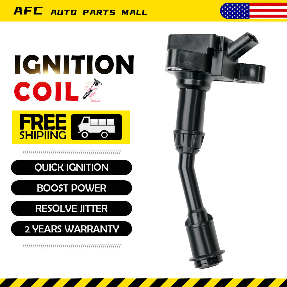 1PCS Ignition Coil Pack For Ford Escape Fusion L4 1.5L 2014 2015 2016-2019 UF735